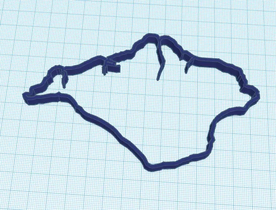 Cutter bánh quy hình đảo Wight