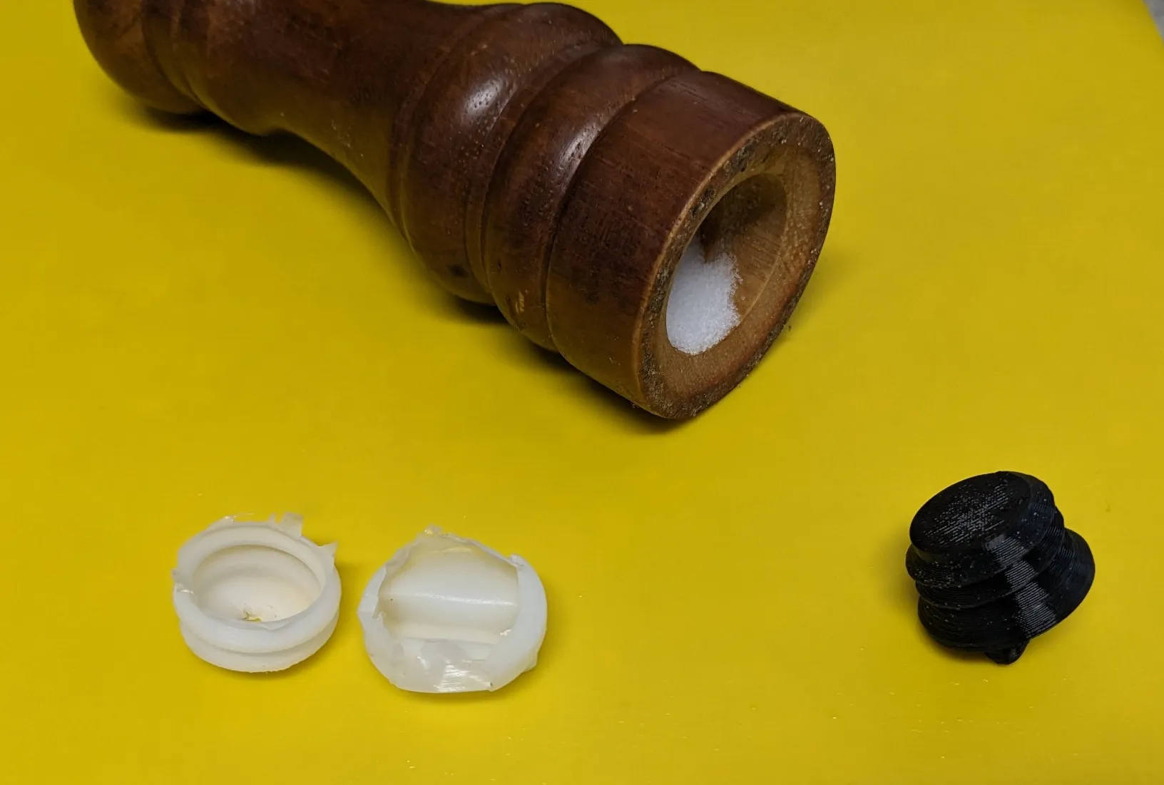 Nắp thay thế cho lọ muối bằng gỗ