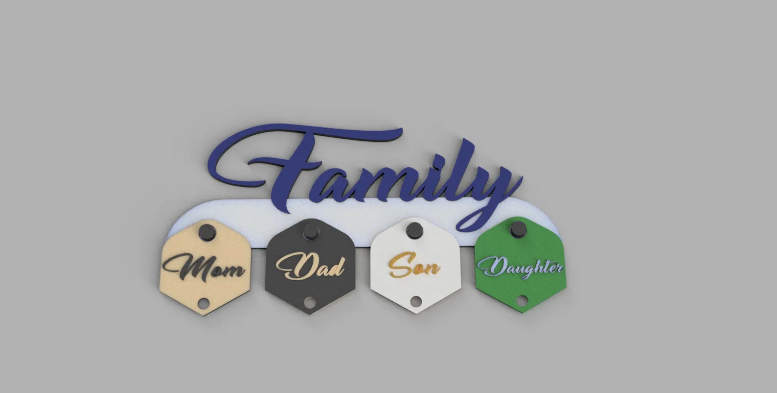 Chìa khóa gia đình tiện lợi cho việc tìm kiếm nhanh chóng