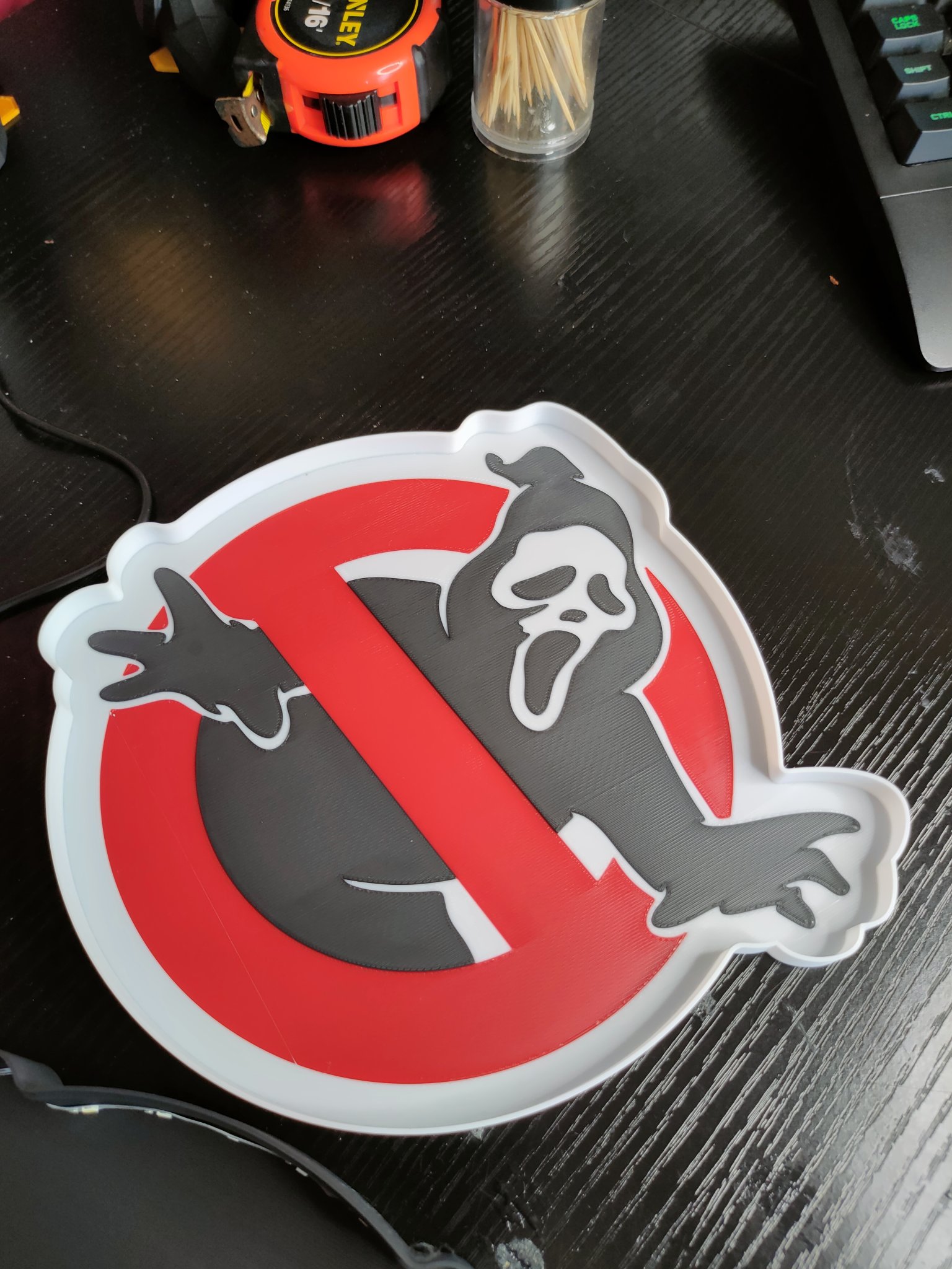 Đèn hộp ánh sáng lấy cảm hứng từ Ghostbusters và Ghostface