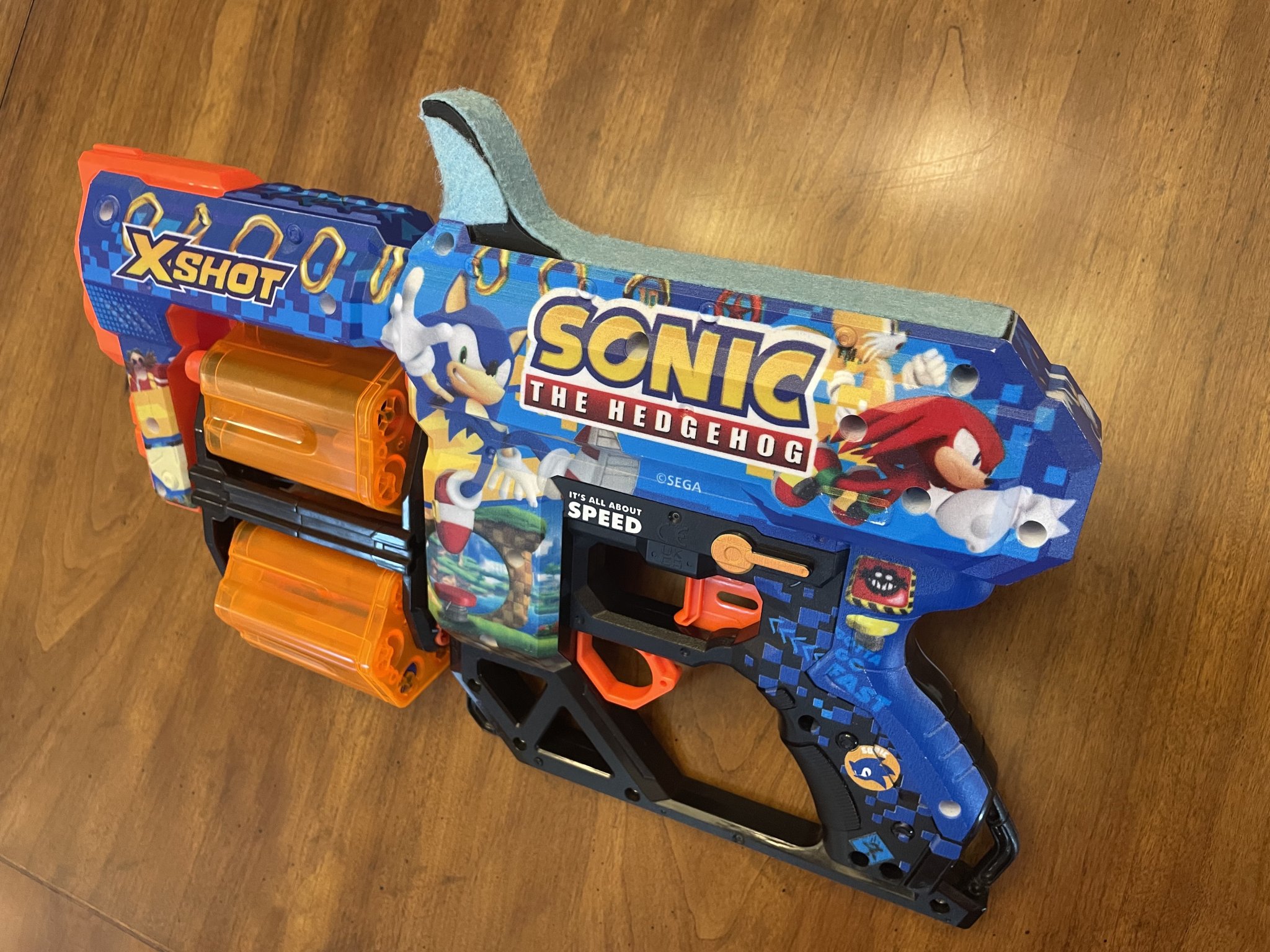 Trượt thay thế thích ứng cho súng bắn đạn X-Shot