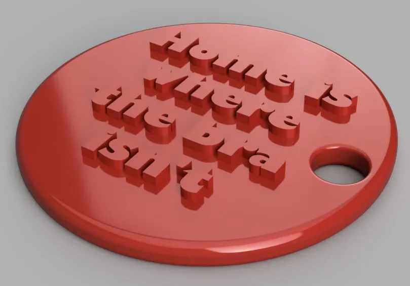 Chìa khóa hình dáng áo ngực độc đáo