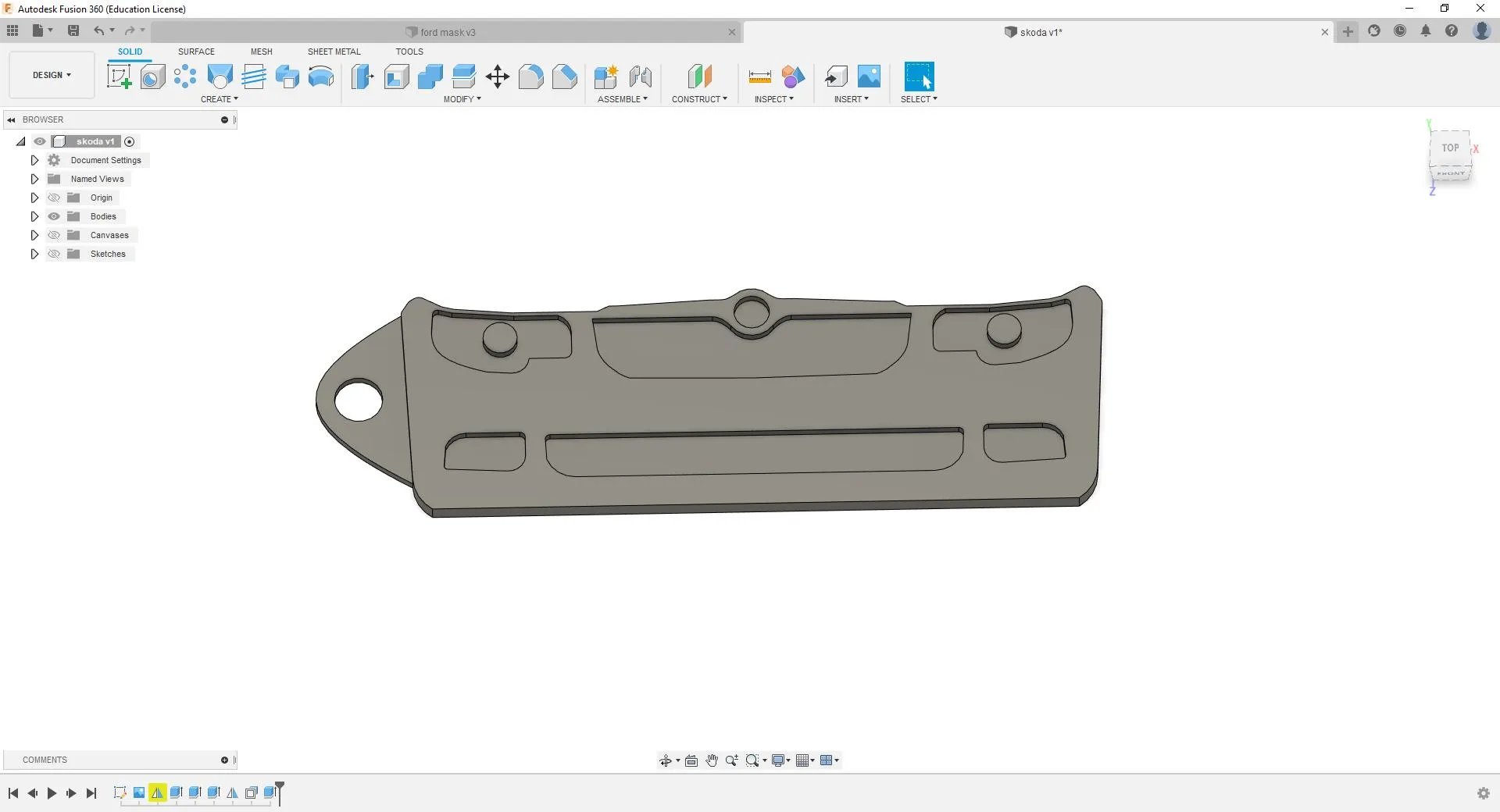 Móc khóa Skoda Superb thế hệ thứ 2