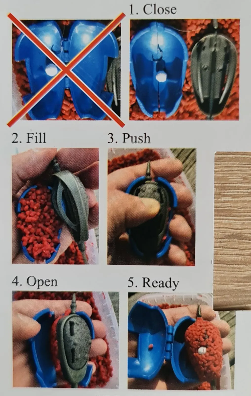 Giỏ câu cá theo phương pháp Cralusso