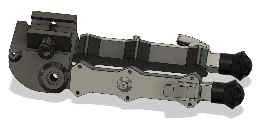 Chân đế hai chân có thể thu gọn cho súng trường picatinny