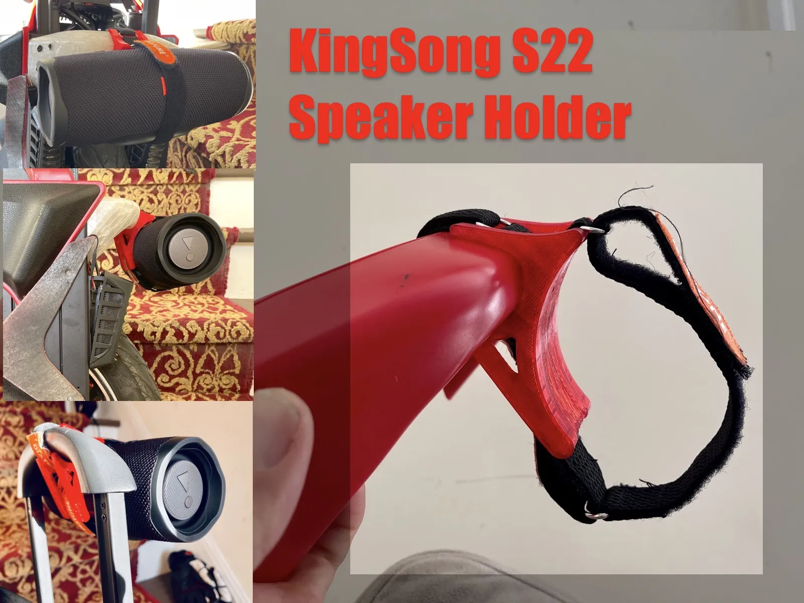 Giá đỡ loa cho xe điện KingSong S22