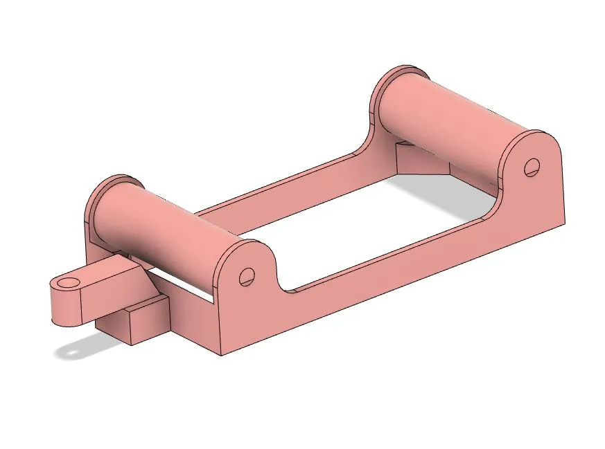 Giá đỡ cuộn MMU phía sau máy in 3D