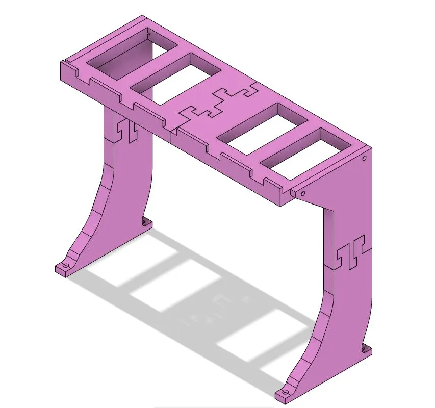 Giá đỡ cuộn MMU phía sau máy in 3D