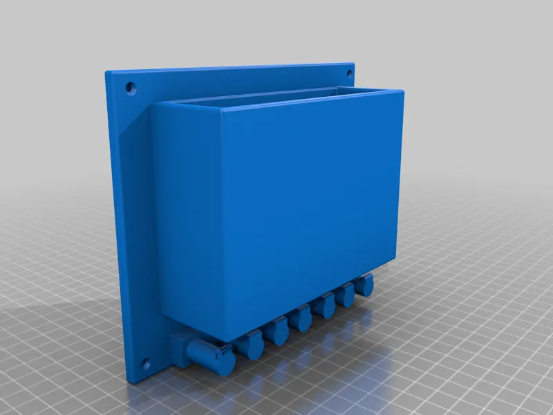 Giá treo chìa khóa tích hợp hộp thư