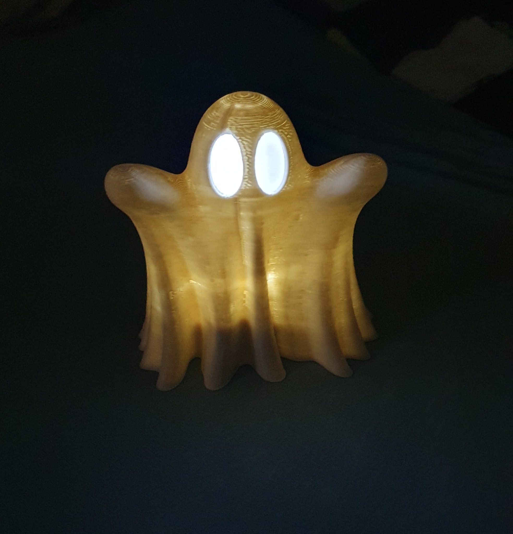 Đèn LED ma Ghost Booh sử dụng pin CR2032