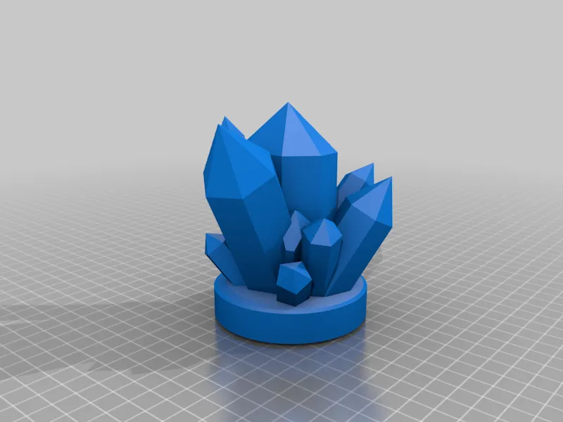 Đèn LED pha lê có pin CR2032 và công tắc tích hợp