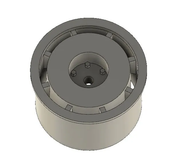 Bánh xe cho xe điều khiển từ xa Hirobo Alien Mid4 cổ điển