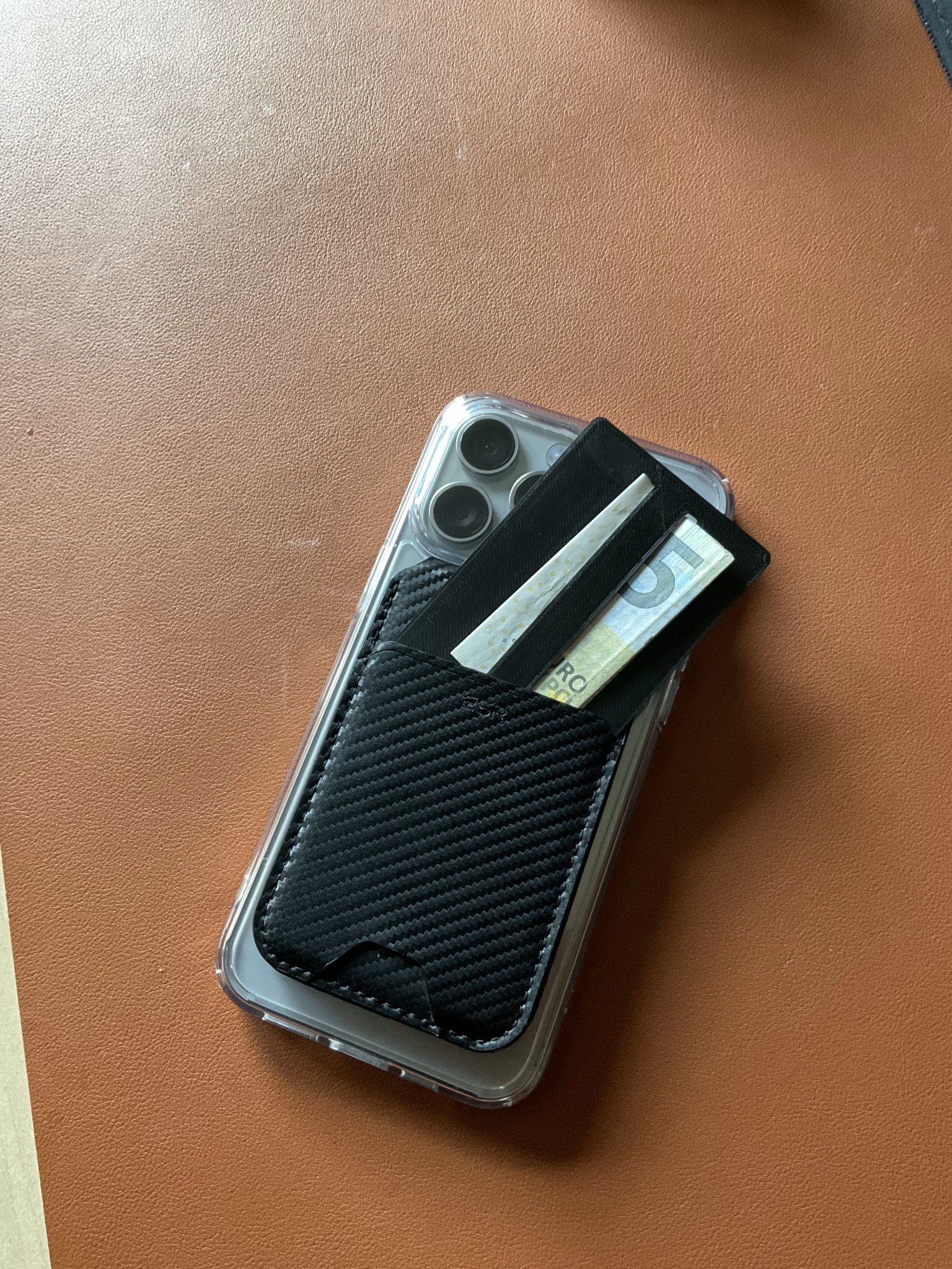 Thẻ tiền mỏng gọn cho ví điện thoại thông minh