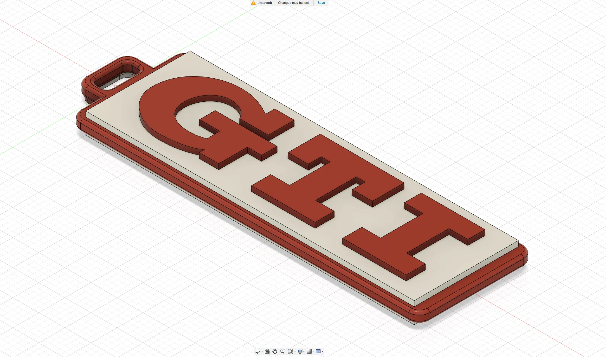 Móc khóa GTI Volkswagen in 3D với nhiều màu sắc khác nhau