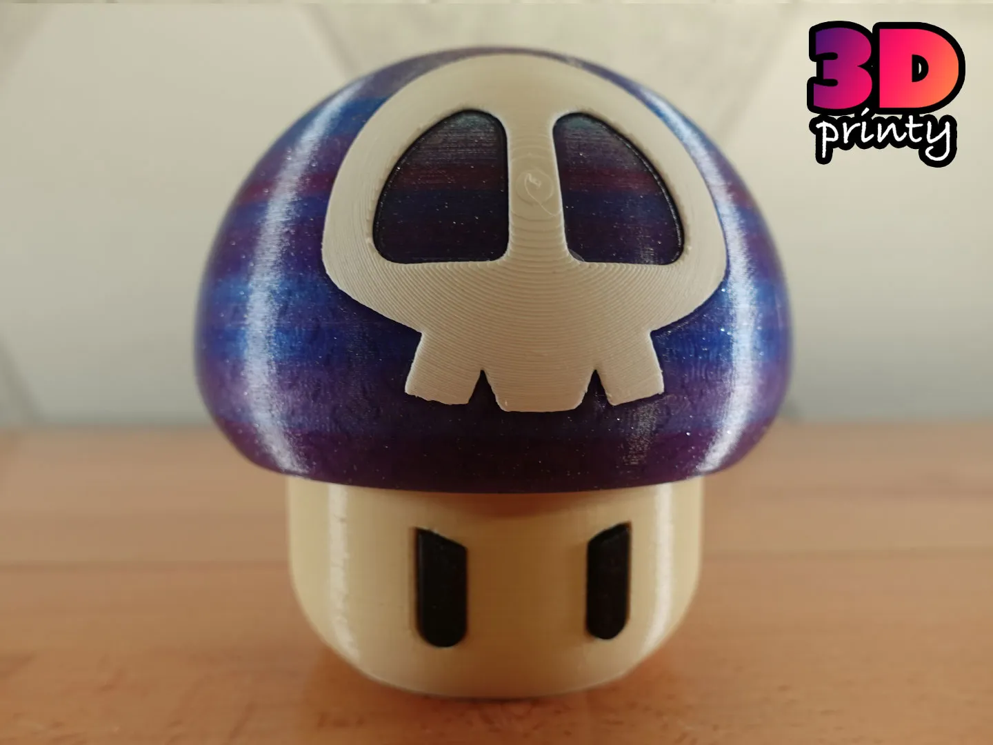 Nấm độc mở xoắn đơn giản phiên bản ác quỷ