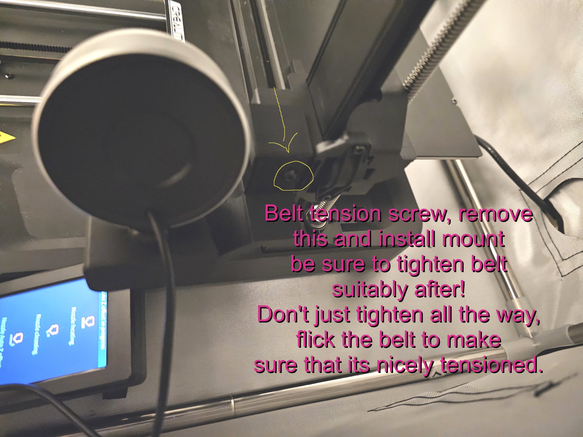 Giá đỡ webcam trục Z cho Creality Ender 3 V3 SE