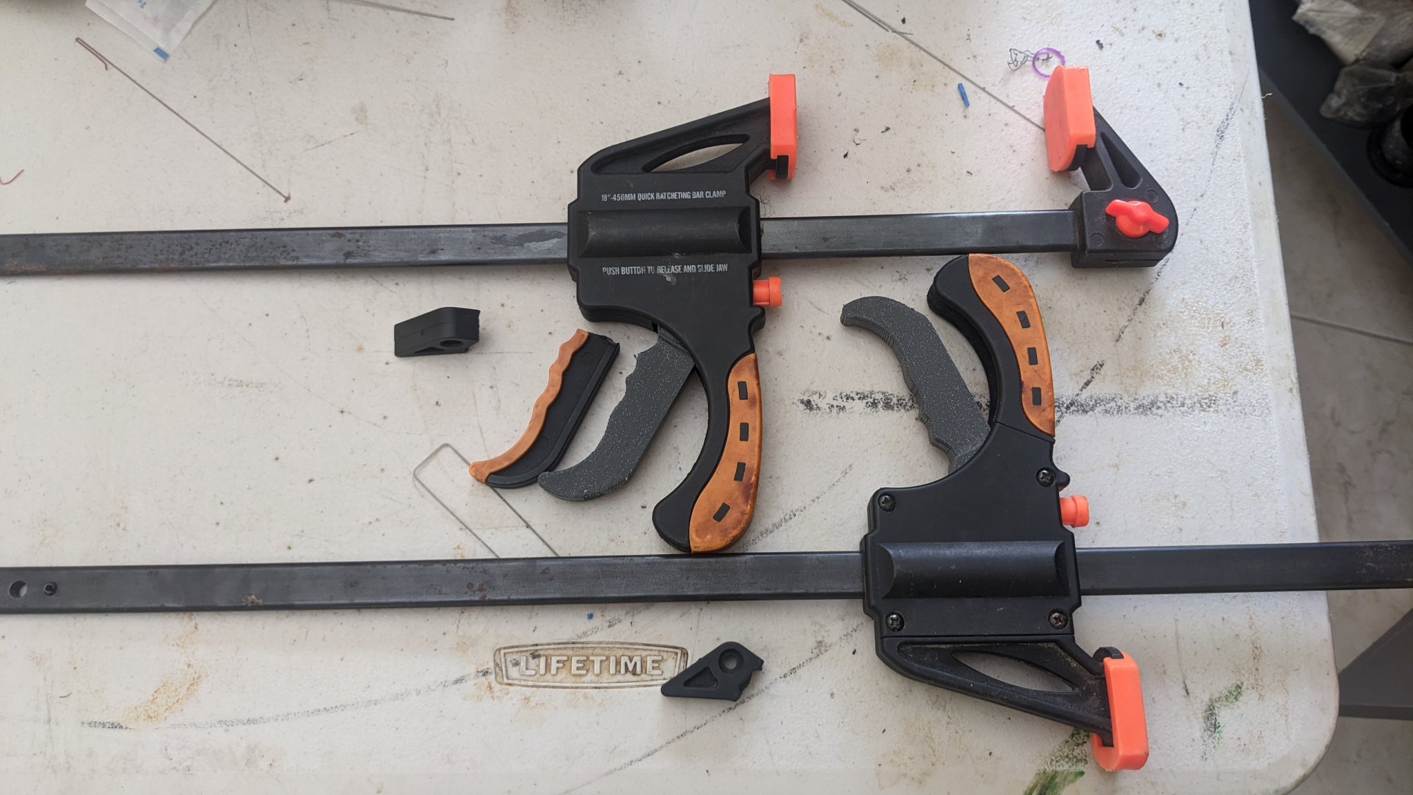 Tay cầm kẹp trượt thay thế cho kẹp kích hoạt