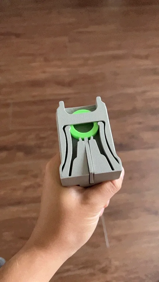 Bệ phóng đĩa bay in sẵn không cần hỗ trợ