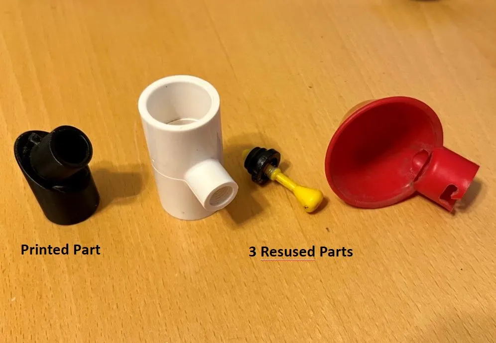 Sửa chữa cốc nước tự động cho gà