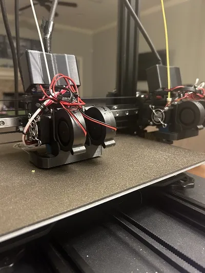 Quạt làm mát phần Kirito Dual 5015 cho BIQU H2