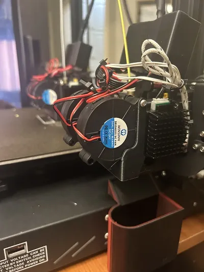 Quạt làm mát phần Kirito Dual 5015 cho BIQU H2