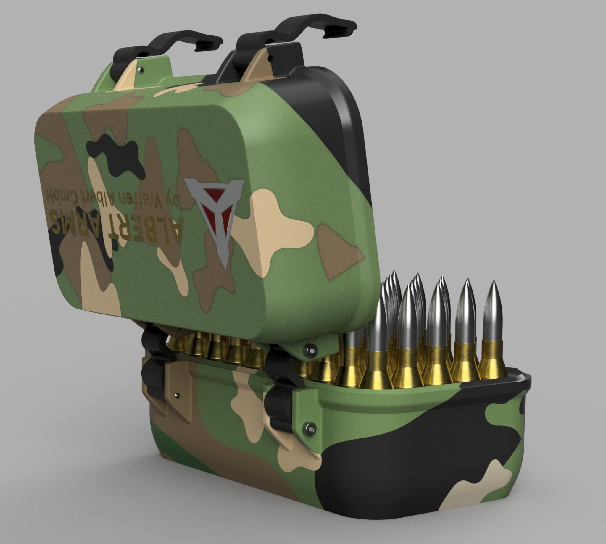 Hộp đạn ngụy trang .338 cho 50 viên đạn