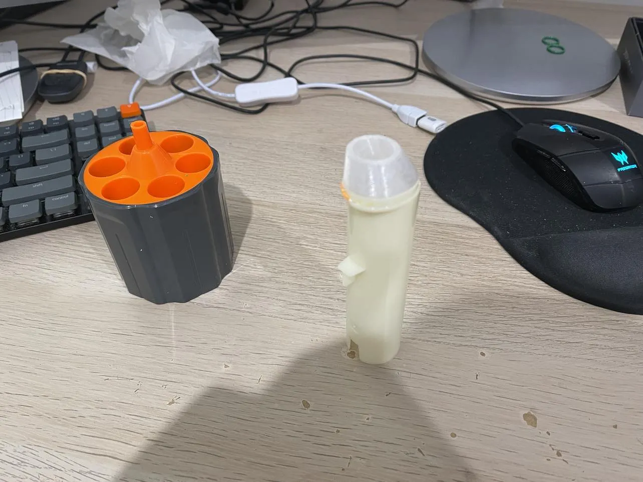 Thay thế đầu ống plunger Cycloneshock với không gian chết giảm