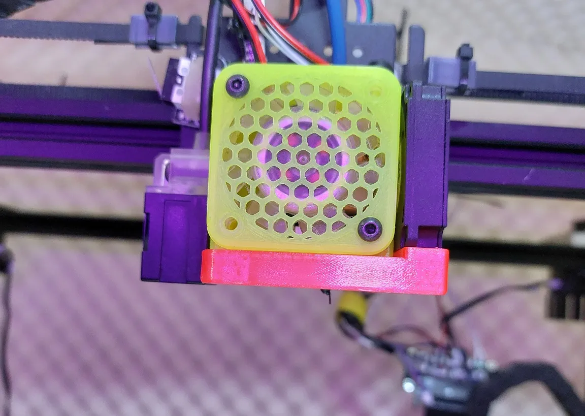 Thay thế vỏ hotend Tronxy X5SA với hệ thống quạt mô-đun