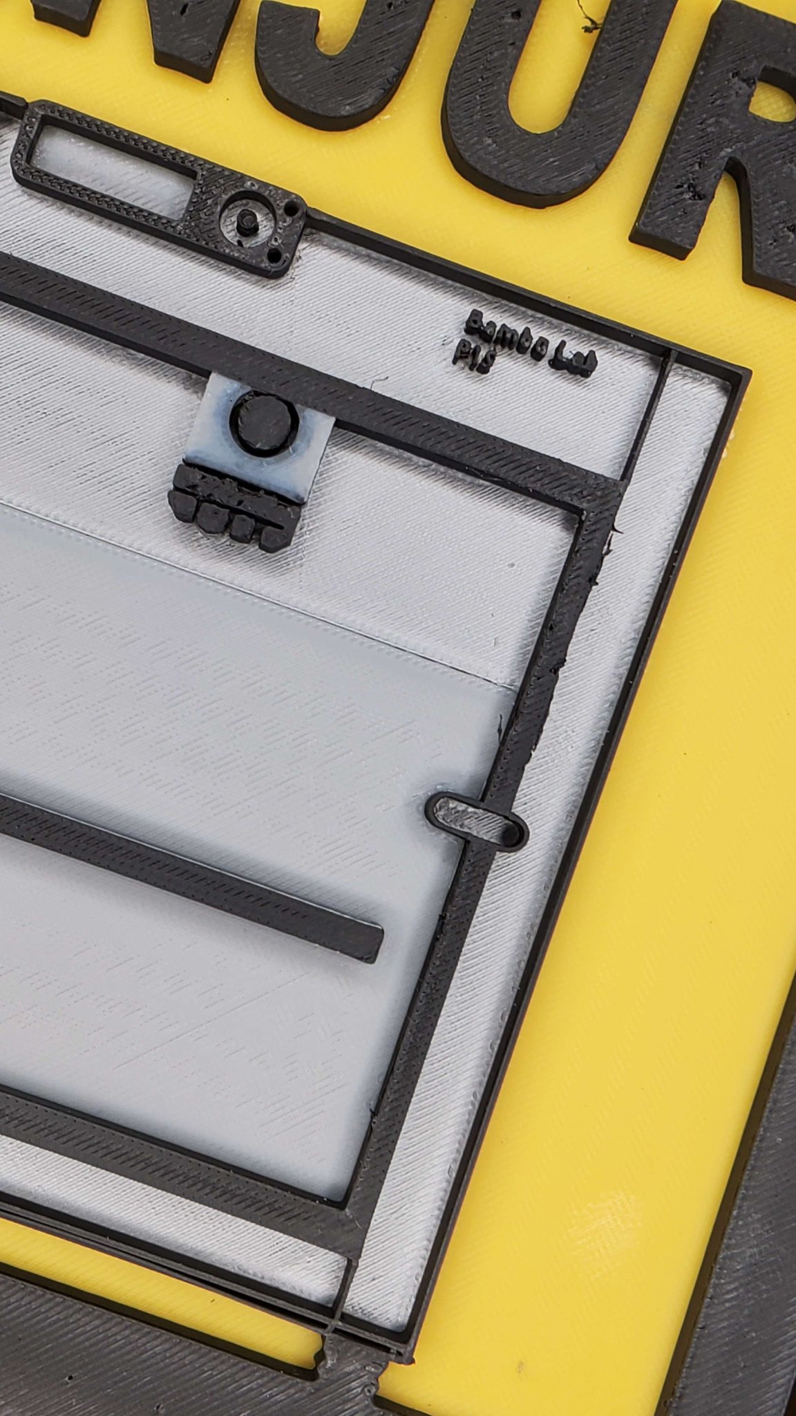 Biển báo cảnh báo cho máy in 3D Bambu Lab P1S