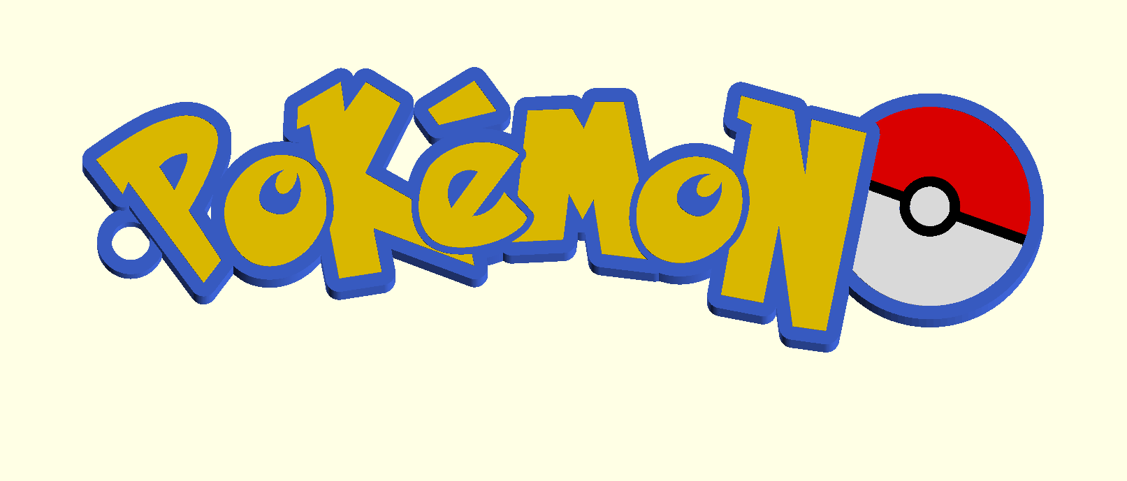 Thẻ tên/ móc khóa chủ đề Pokemon tùy chỉnh theo tên