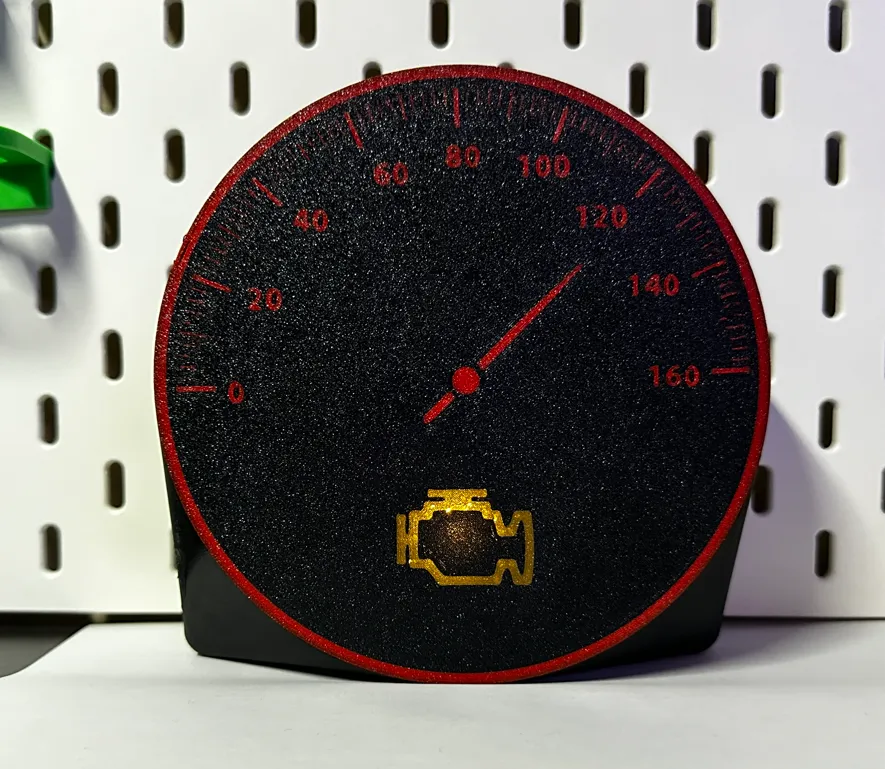 Đồ trang trí bàn làm việc hình đèn CEL đáng sợ