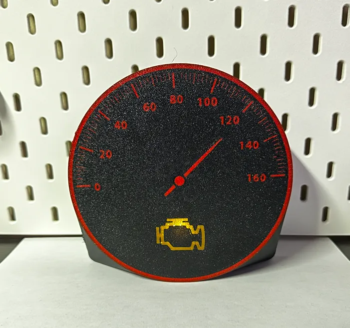 Đồ trang trí bàn làm việc hình đèn CEL đáng sợ