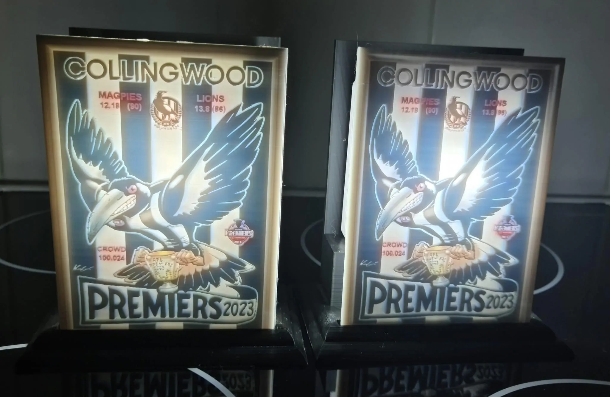 Giá đỡ lithophane cơ bản cho tác phẩm nghệ thuật 3D