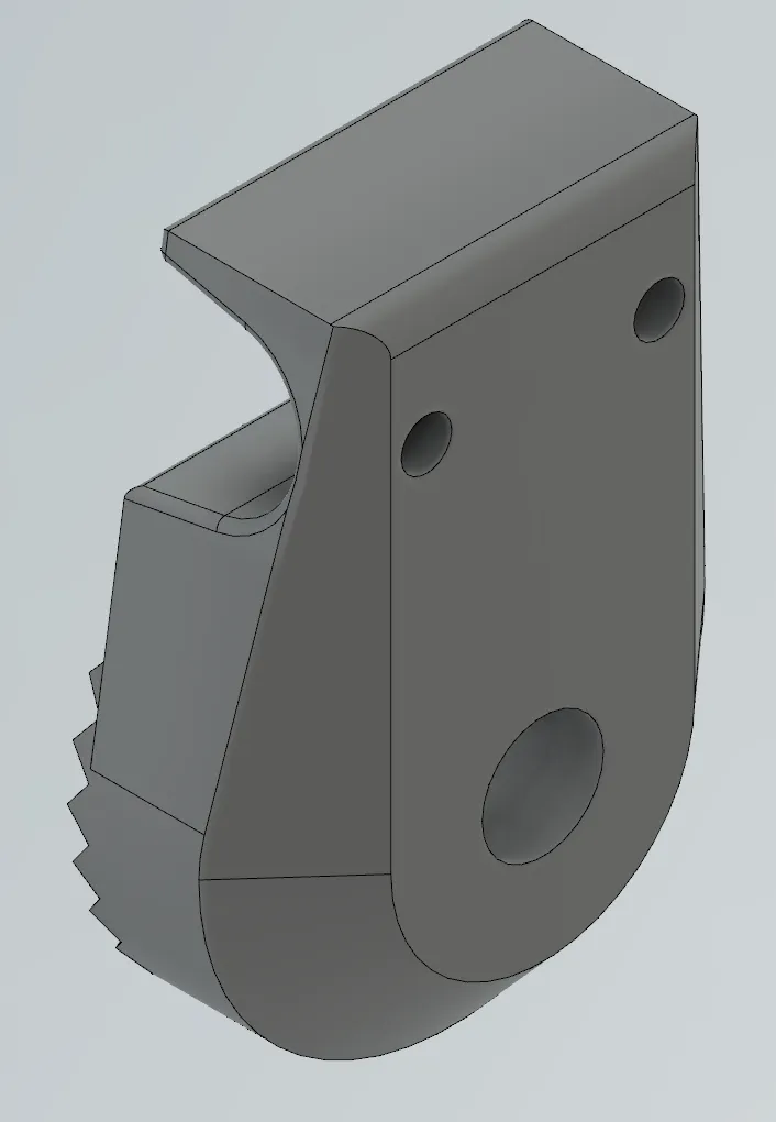 Phần kẹp thay thế có 2 lỗ cho khung mái che trên ghế xích đu B...
