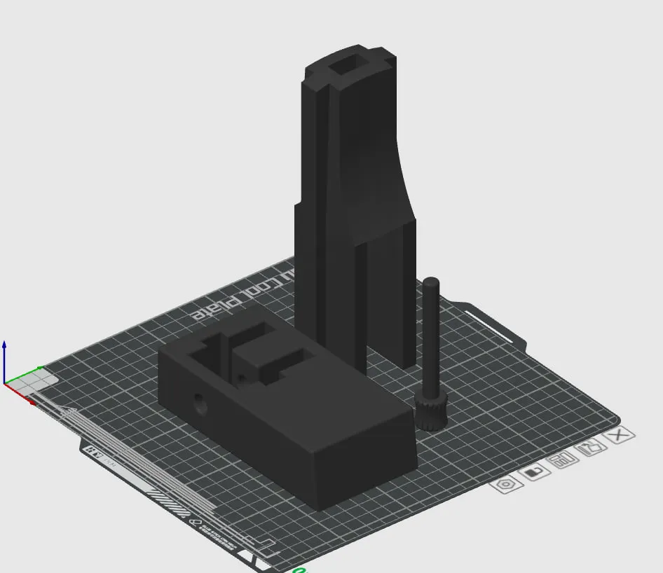 Khóa Mamad in 3D bằng ASA hoặc ABS