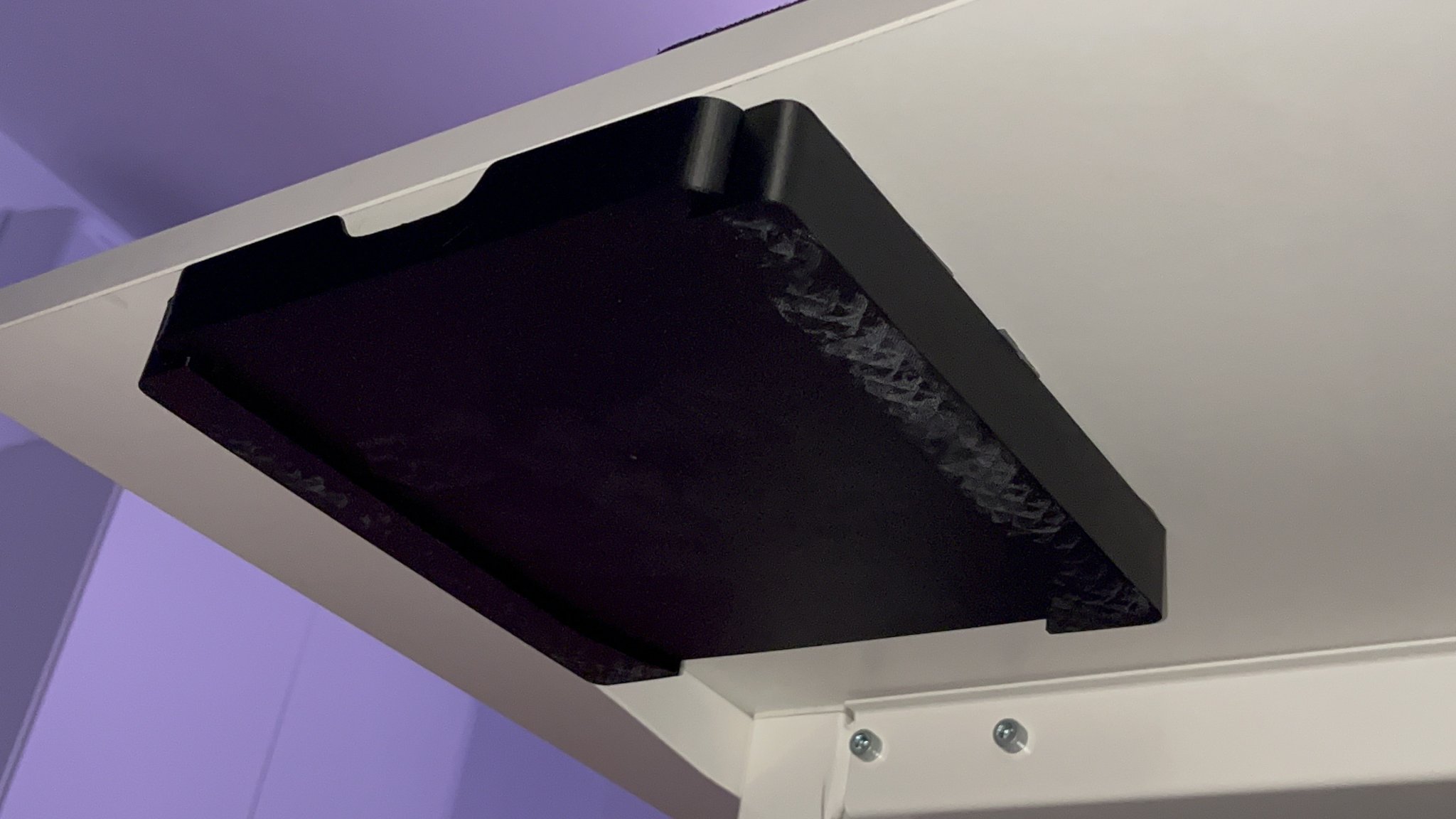 Khay để dưới bàn gắn bằng băng dính VHB