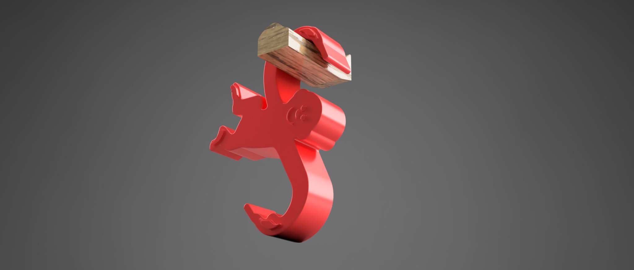 Giá đỡ phụ kiện hình khỉ Barrel o' Monkeys