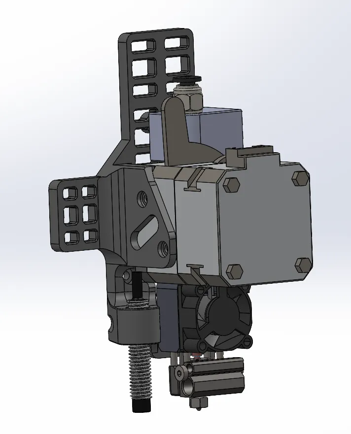 Giá đỡ Railcore với đầu dò Super PINDA cho LGX Mosquito