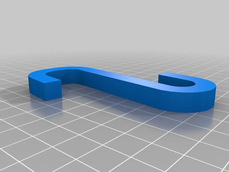 Móc treo nồi chảo kiểu S cho trần bếp