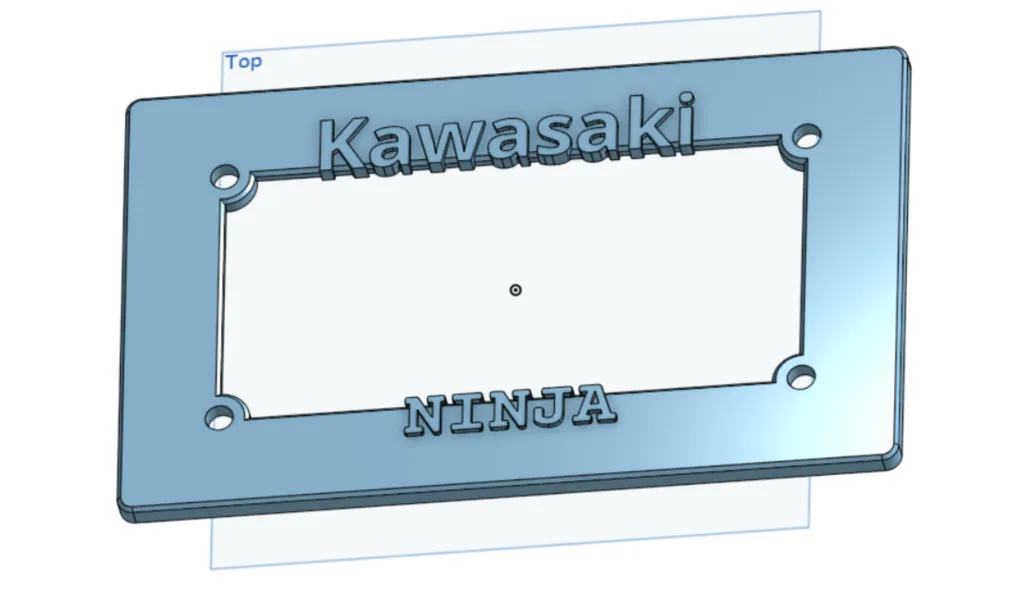 Bộ thay thế nắp biển số cho Ninja 400
