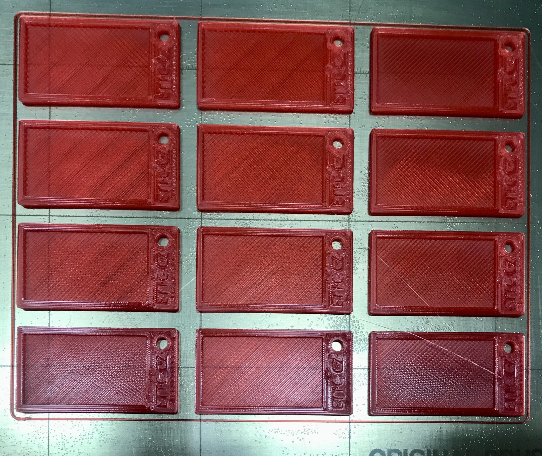 Thẻ nhận diện cho chìa khóa in theo mẫu