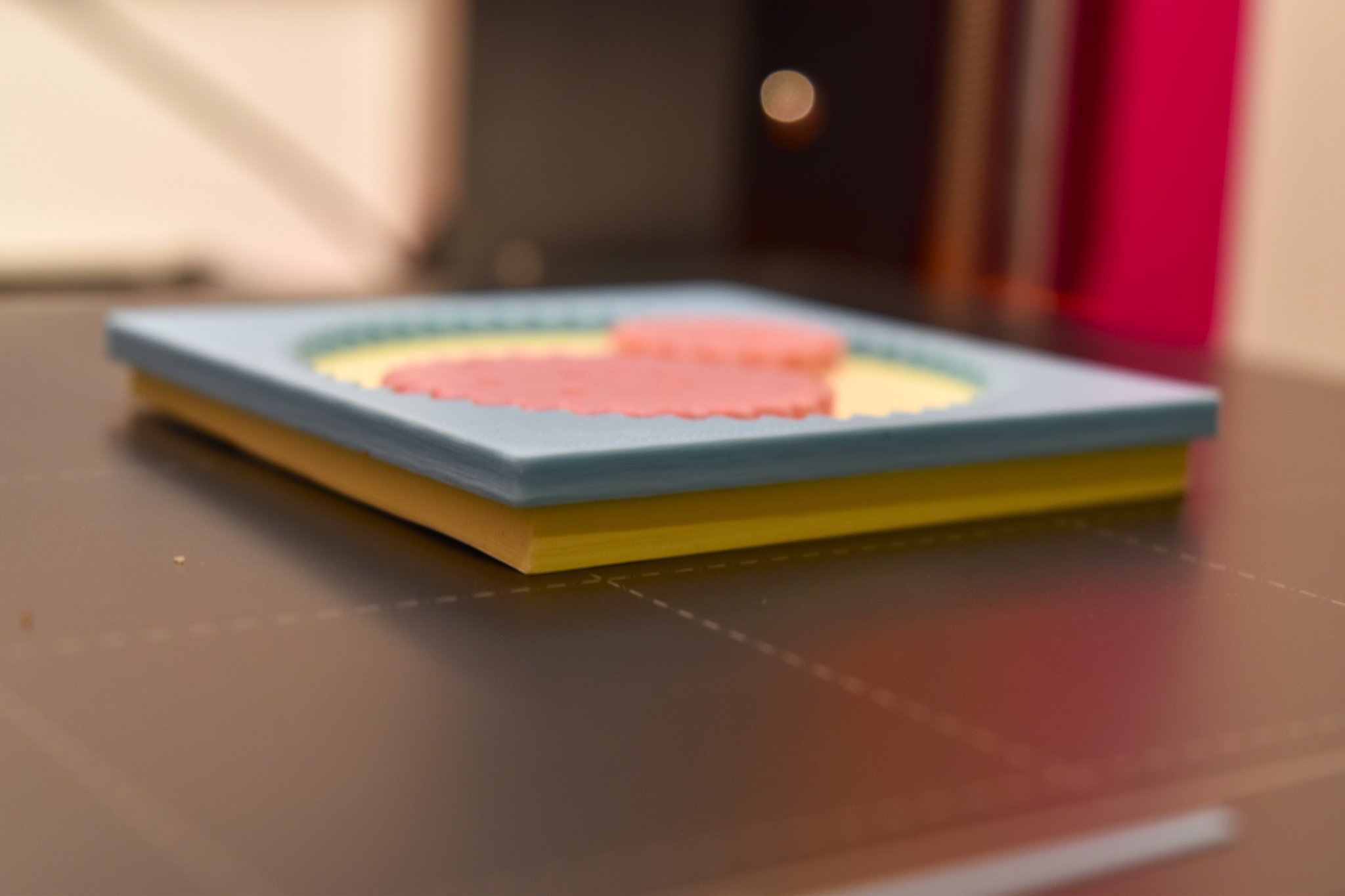 Nghệ thuật xoắn ốc Spirograph cho giấy ghi chú Post-It hình vuông