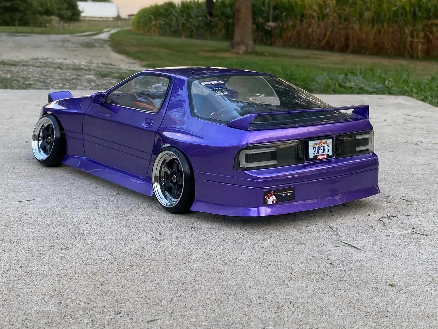 Phụ kiện thân xe TOPLINE 1/10 cho Mazda FC3S RX-7