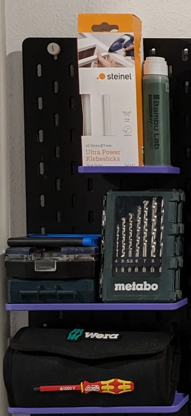 Giá đỡ Skadis 105x70 và 200x70 cho dụng cụ Wera