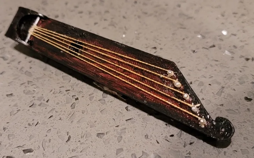 Mô hình kantele 5 dây truyền thống từ Phần Lan