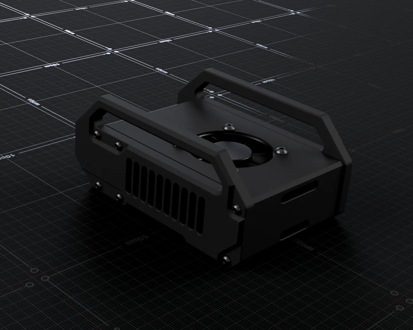 Vỏ máy Raspberry Pi 4 phiên bản V2 dạng mô-đun