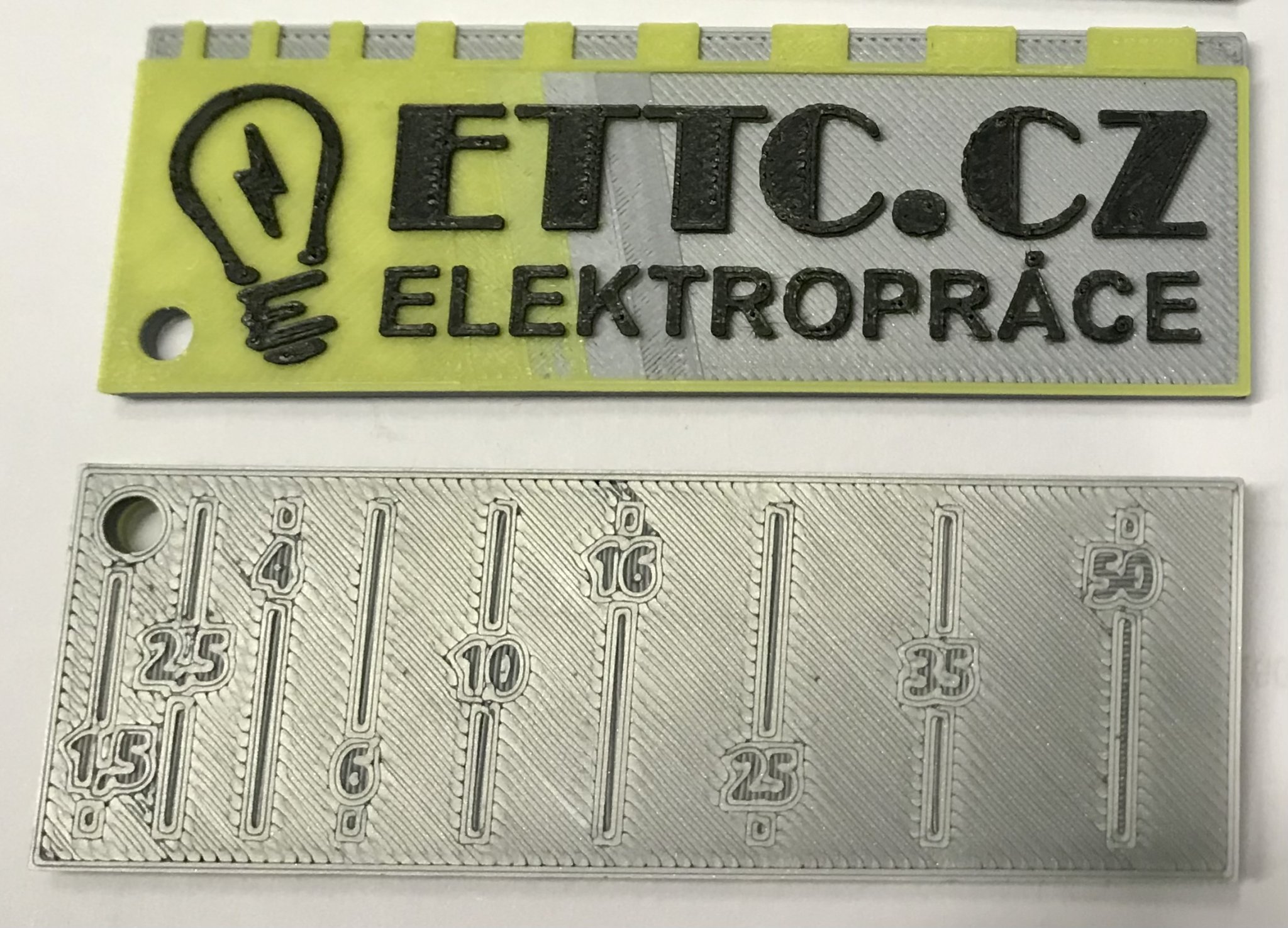 Chìa khóa với thước đo dây điện 1,5-50 mm²