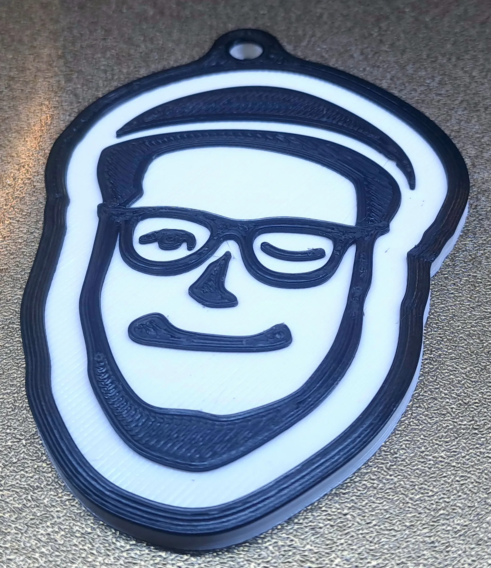 Móc khóa hình mặt Josef Prusa