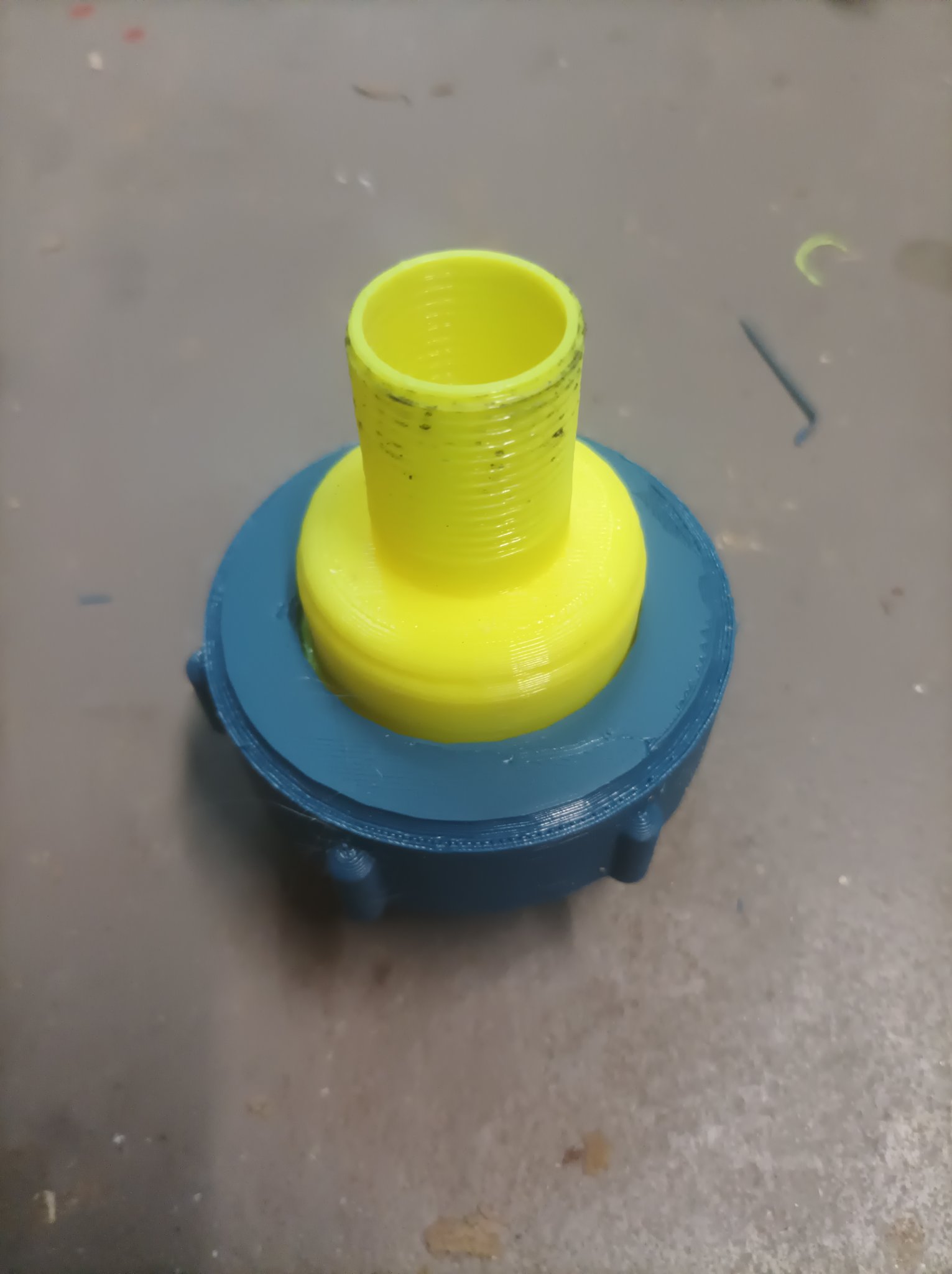 Nắp đậy 60 X6 với lỗ 50 mm cho thùng IBC