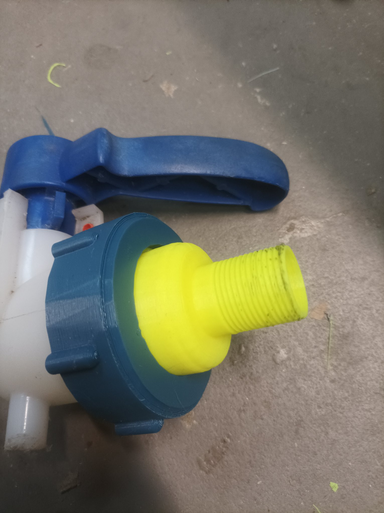 Nắp đậy 60 X6 với lỗ 50 mm cho thùng IBC